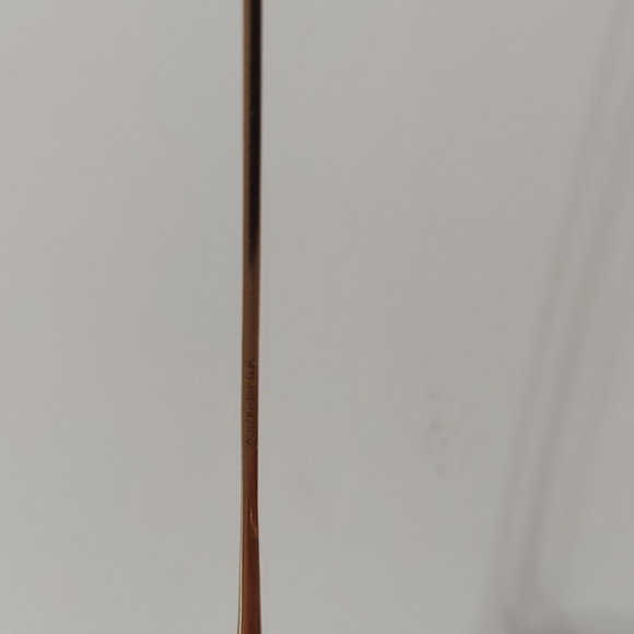 1/10 12 K Gold Filled Sunglasses Wire Frame With Brown Lenses - Picture 7 of 10